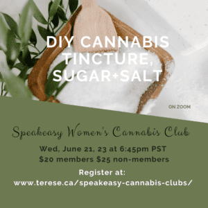 bath salt diy cannabis tincture, sugar and salt